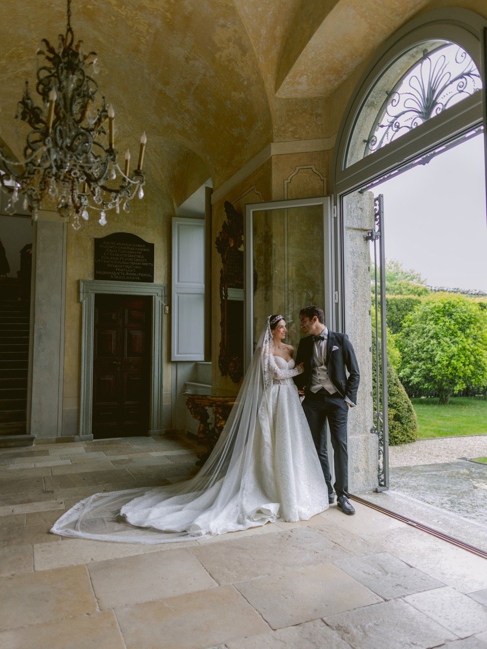 How to Elope in Italy Italian Couple Lake Como Villa Balbiano 