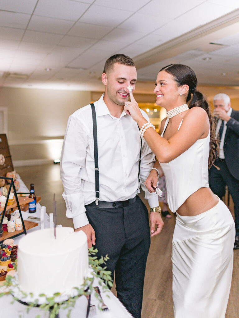 cake cutting tirrell room wedding