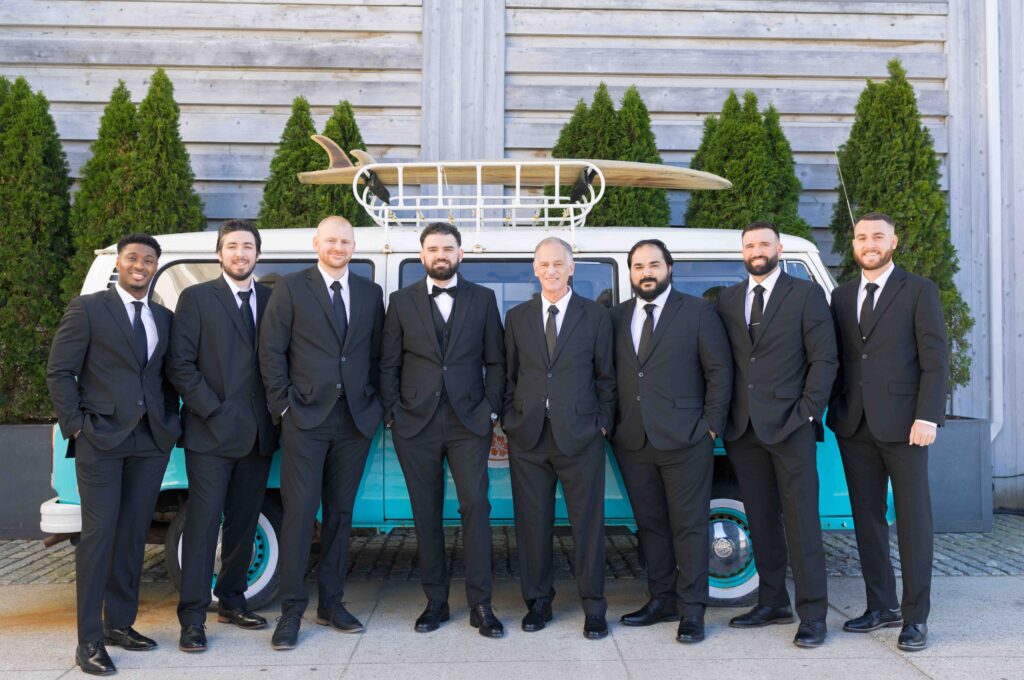 beauport hotel groomsmen photo surf