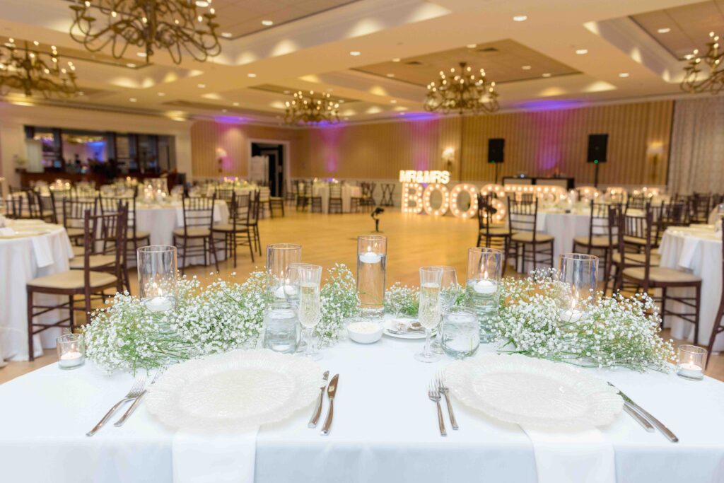 beauport hotel wedding reception space head table perspective 